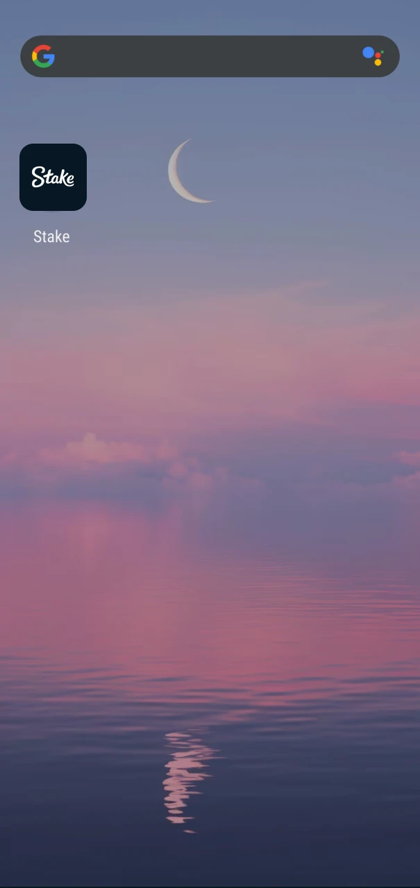 Acceso inmediato a la plataforma de apuestas desde la aplicación instalada en Stake Argentina.