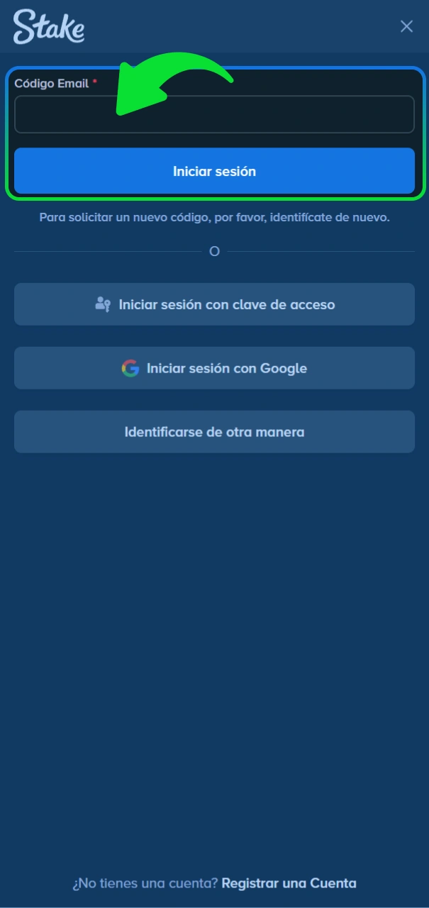 Confirma tu acceso de forma segura en sitio oficial Stake.
