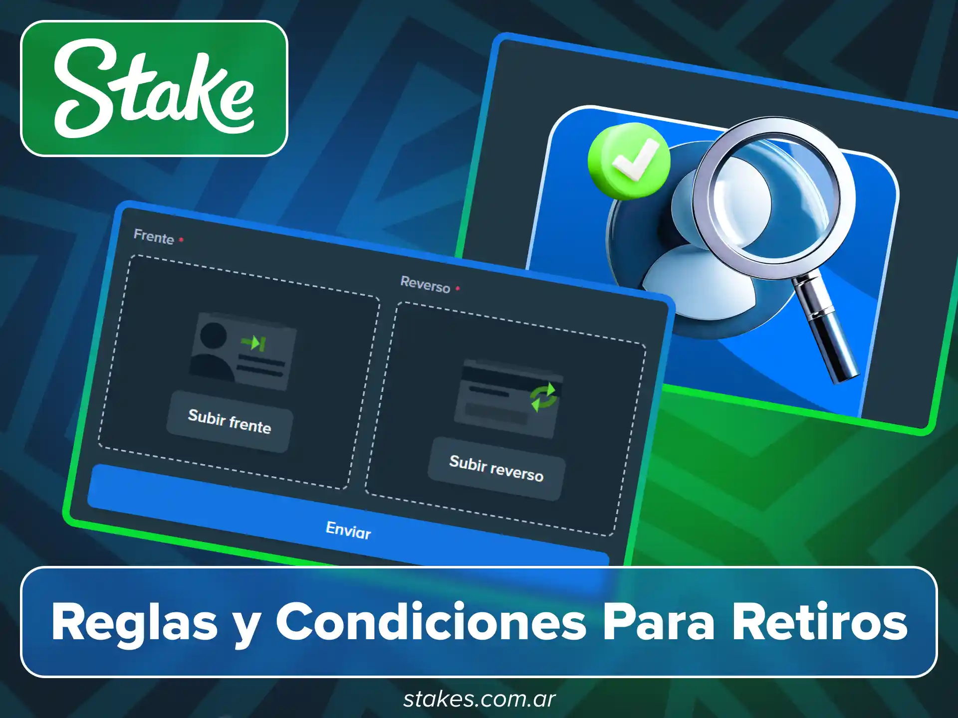 Resuelve errores al retirar fondos en sitio oficial de Stake.